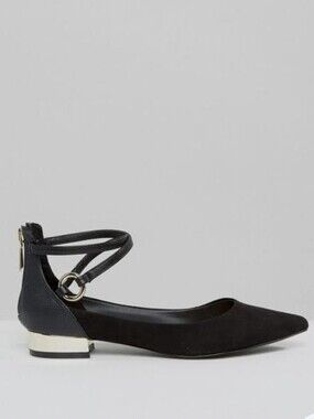 ALDO Biacci ankle strap Ballet Flats Size 8